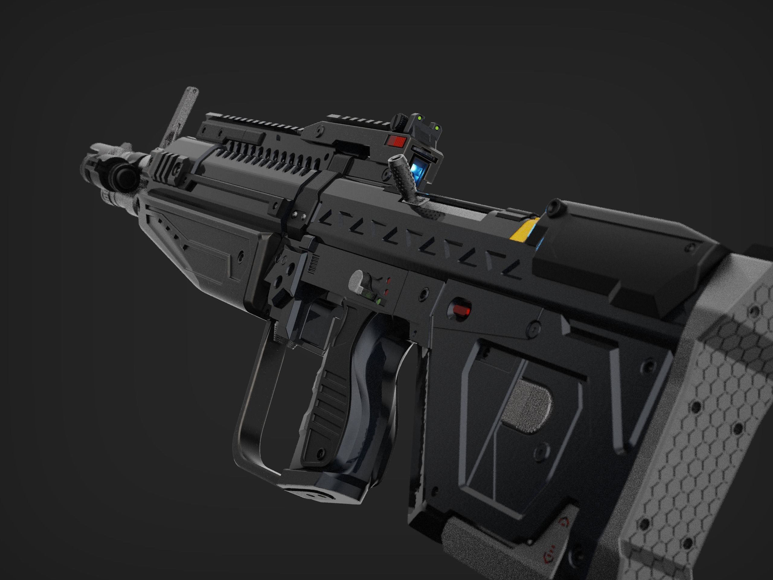 Bandit DMR Cosplay Prop 3D print model_3