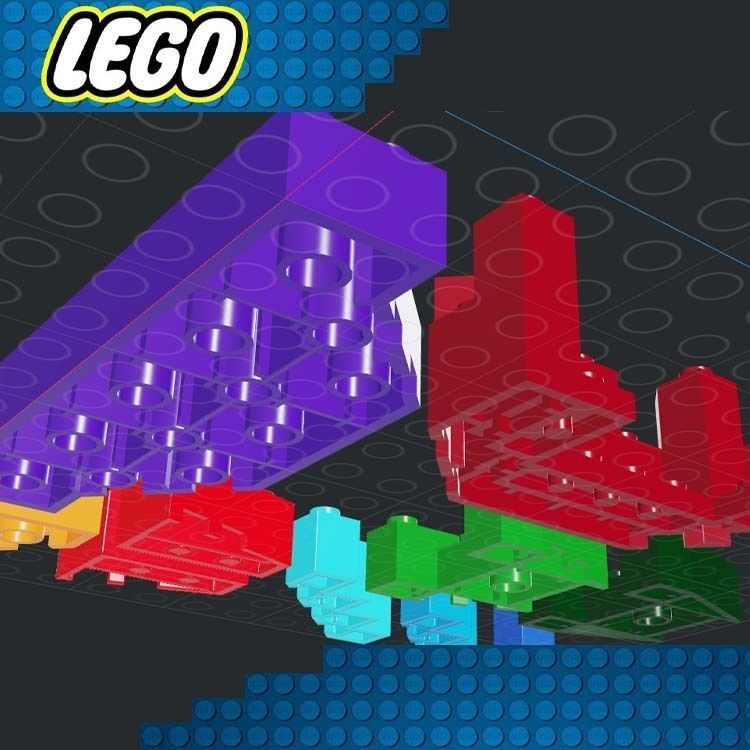 Lego - Bricks Special Angles 3D print model_6