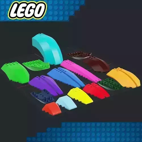 Lego - Bricks Special Bows 3D print model