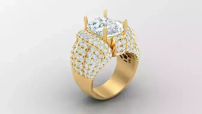 Diamond Man Ring Cad  MR  2