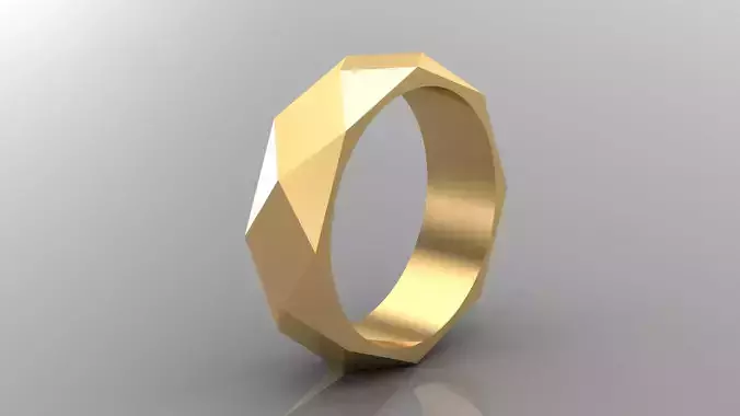 Diamond Man Ring Cad  MR  199