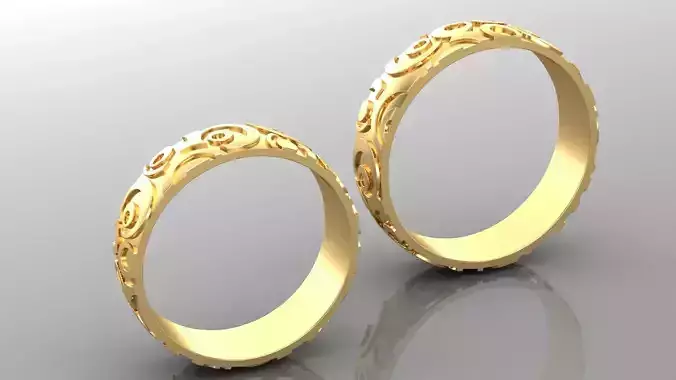 Diamond Man Ring Cad  MR  193