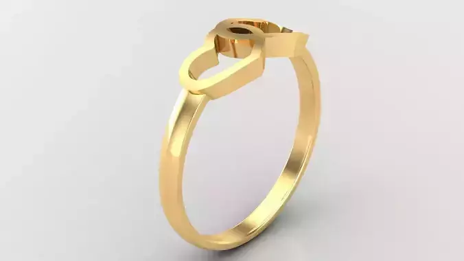 Diamond Man Ring Cad  MR  178