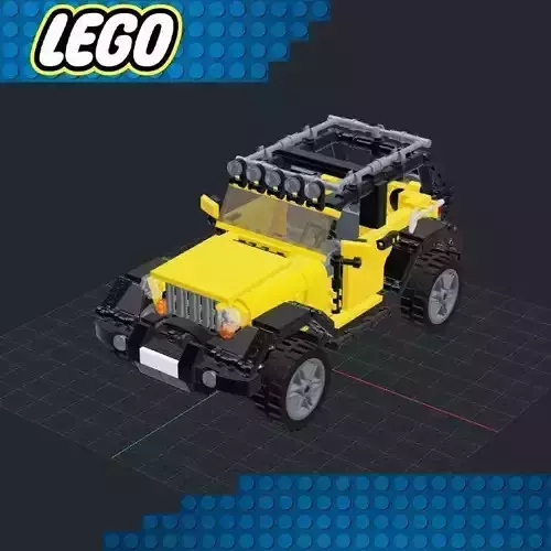 Lego Car - Jeep 4x4