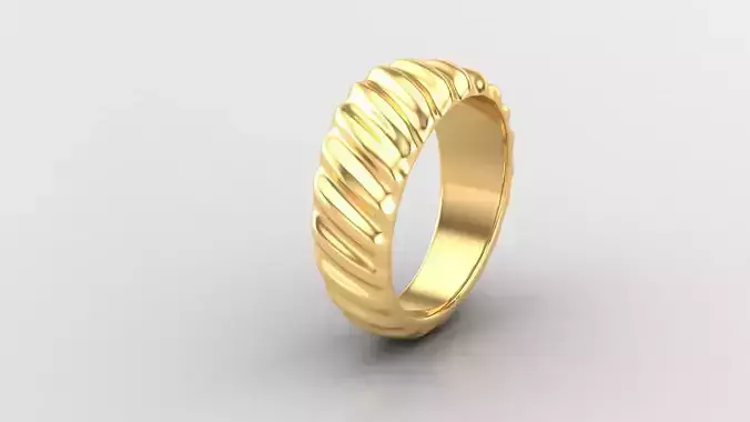 Diamond Man Ring Cad  MR  163