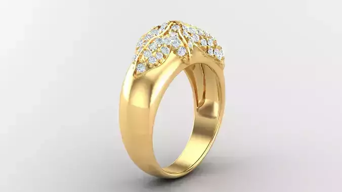 Diamond Man Ring Cad  MR  156