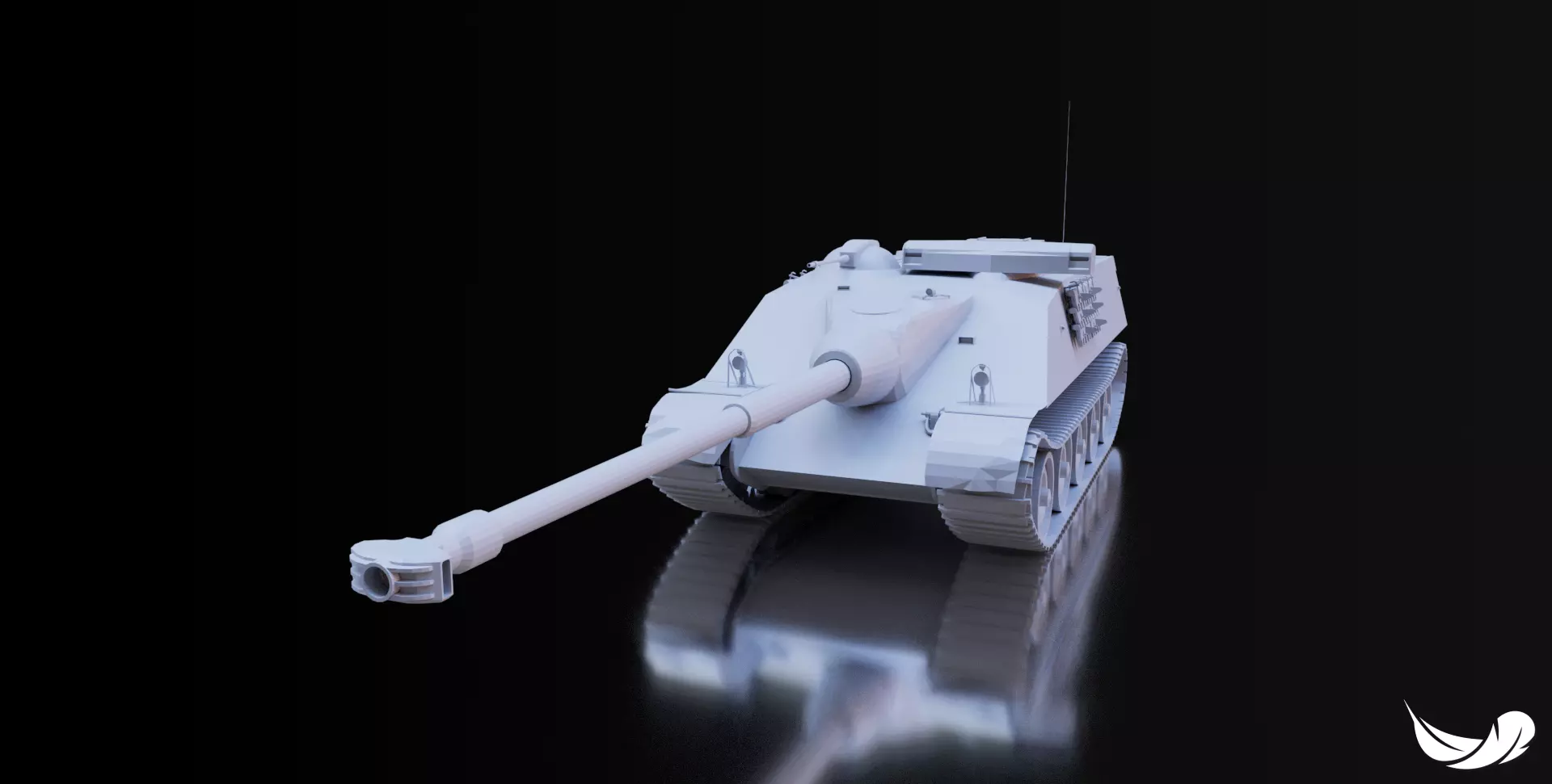 AMX-50-FOCH TANK - 1-35 - 1-50 - 1-72 3D print model_0