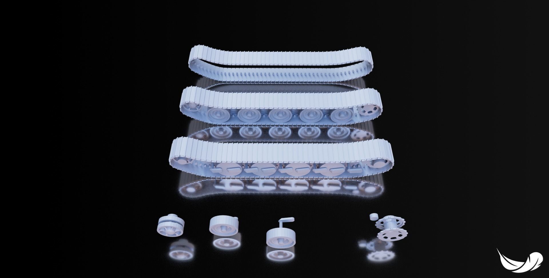 AMX-50-FOCH TANK - 1-35 - 1-50 - 1-72 3D print model_7