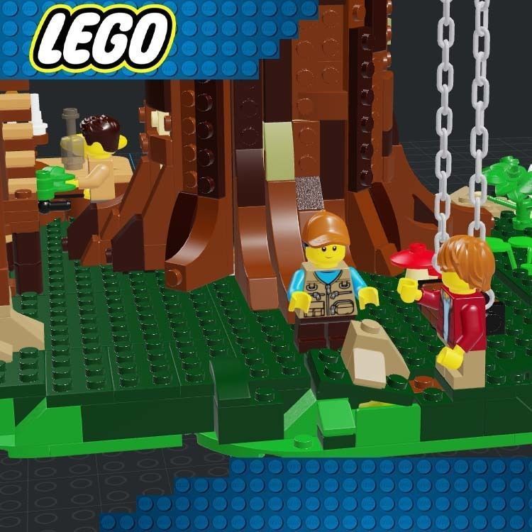 Lego House Tree 3D Model 3D Printable CGTrader lego-house-tree-3d-model-3d-printable-cgtrader