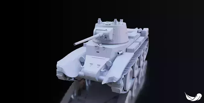 BT-7 TANK - 1-35 - 1-50 - 1-72