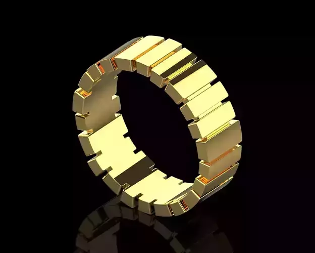 Gem Ring N130 3D print model