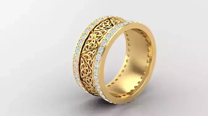 Diamond Man Ring Cad  MR  151