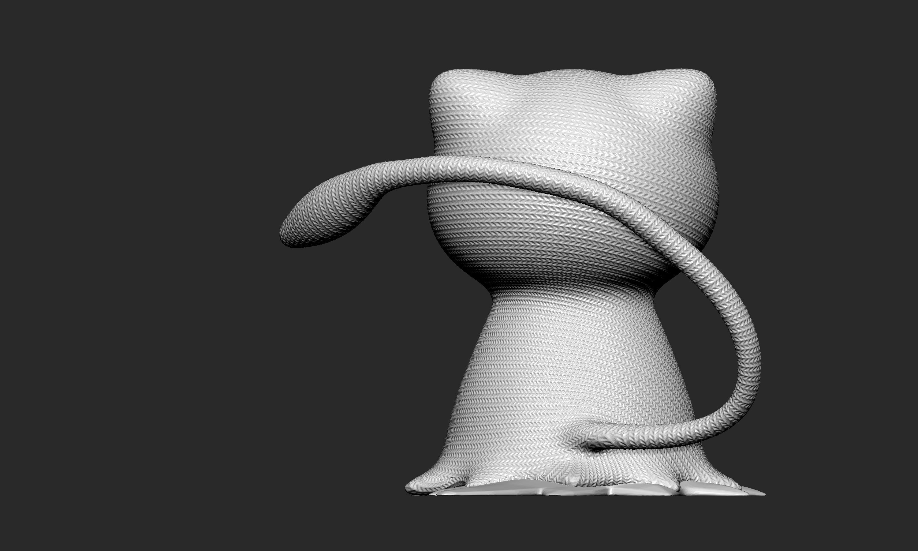 Pokemon - Mimikyu Mew  3D print model_6