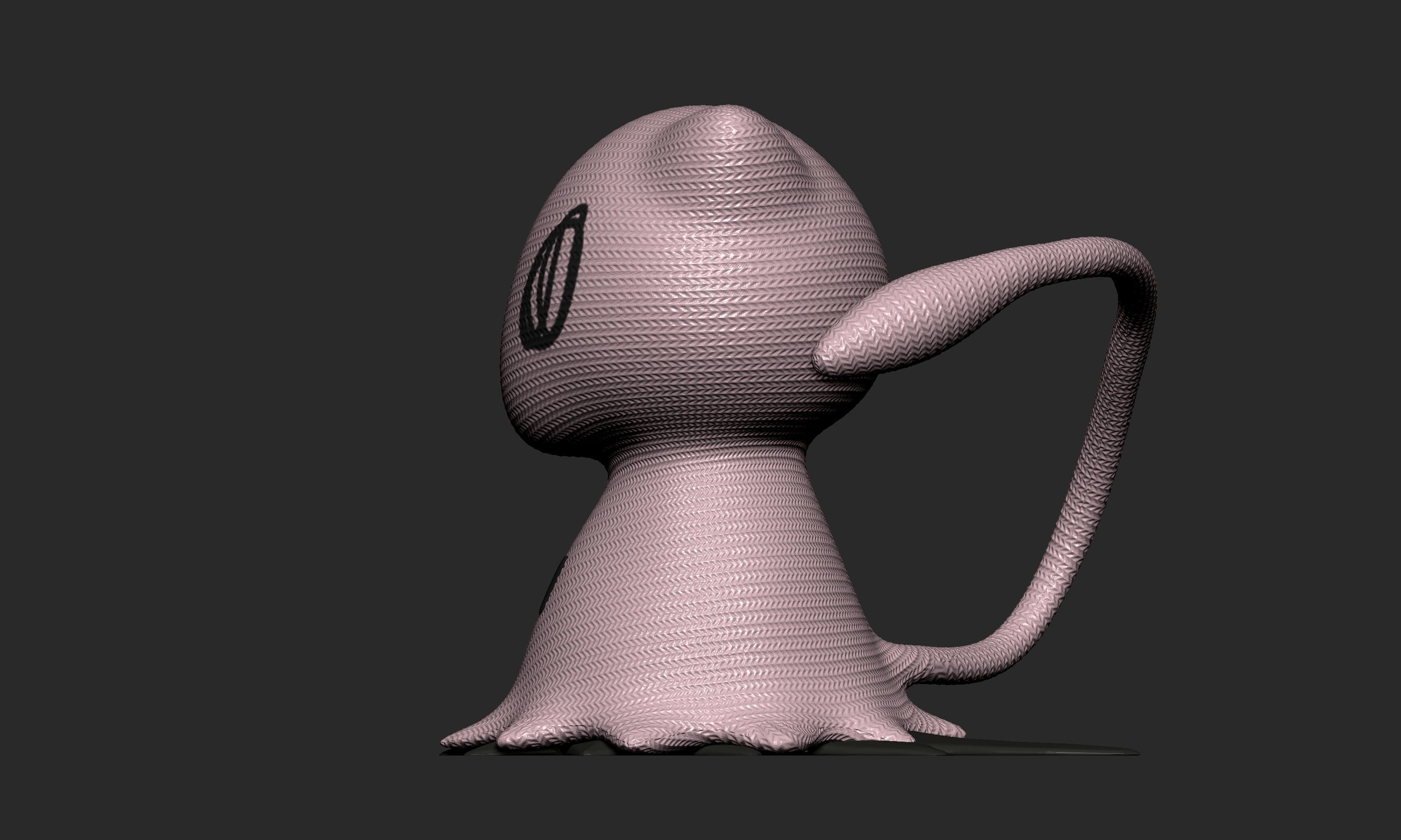 Pokemon - Mimikyu Mew  3D print model_4