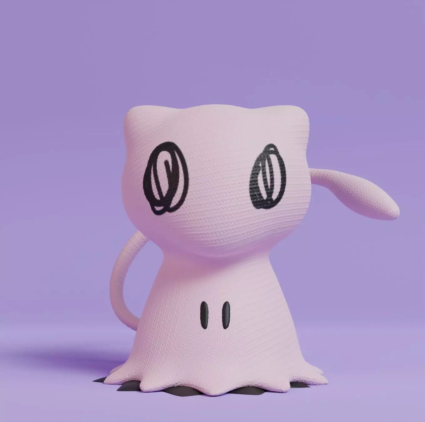 Pokemon - Mimikyu Mew  3D print model_0