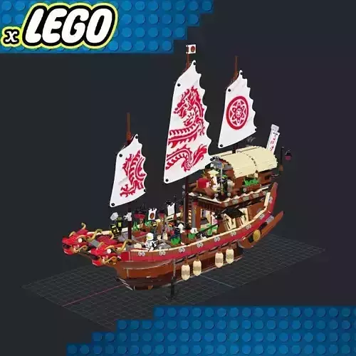 Lego - Destiny Bounty 3D print model