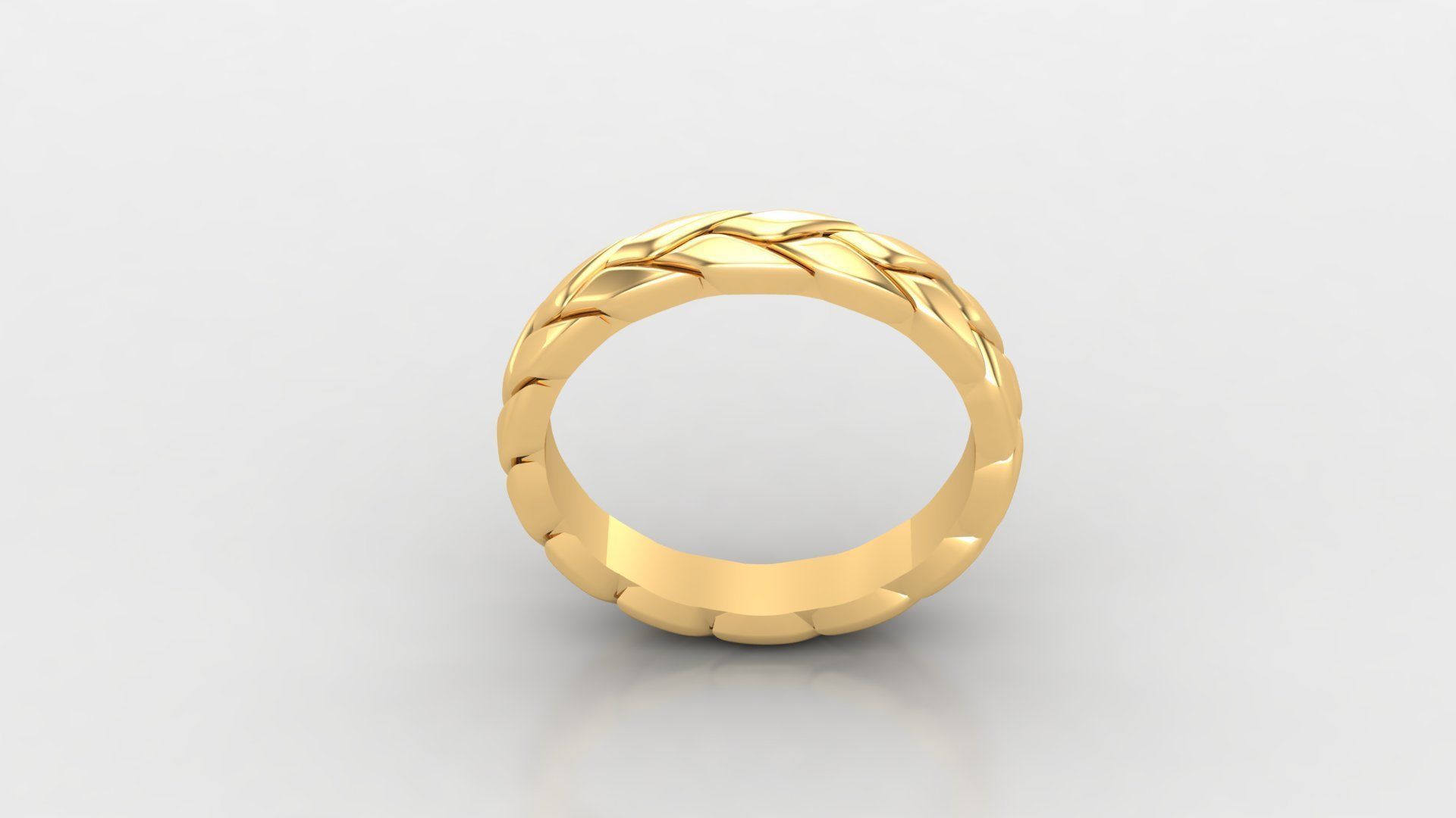 Diamond Man Ring Cad  MR  142 3D print model_2