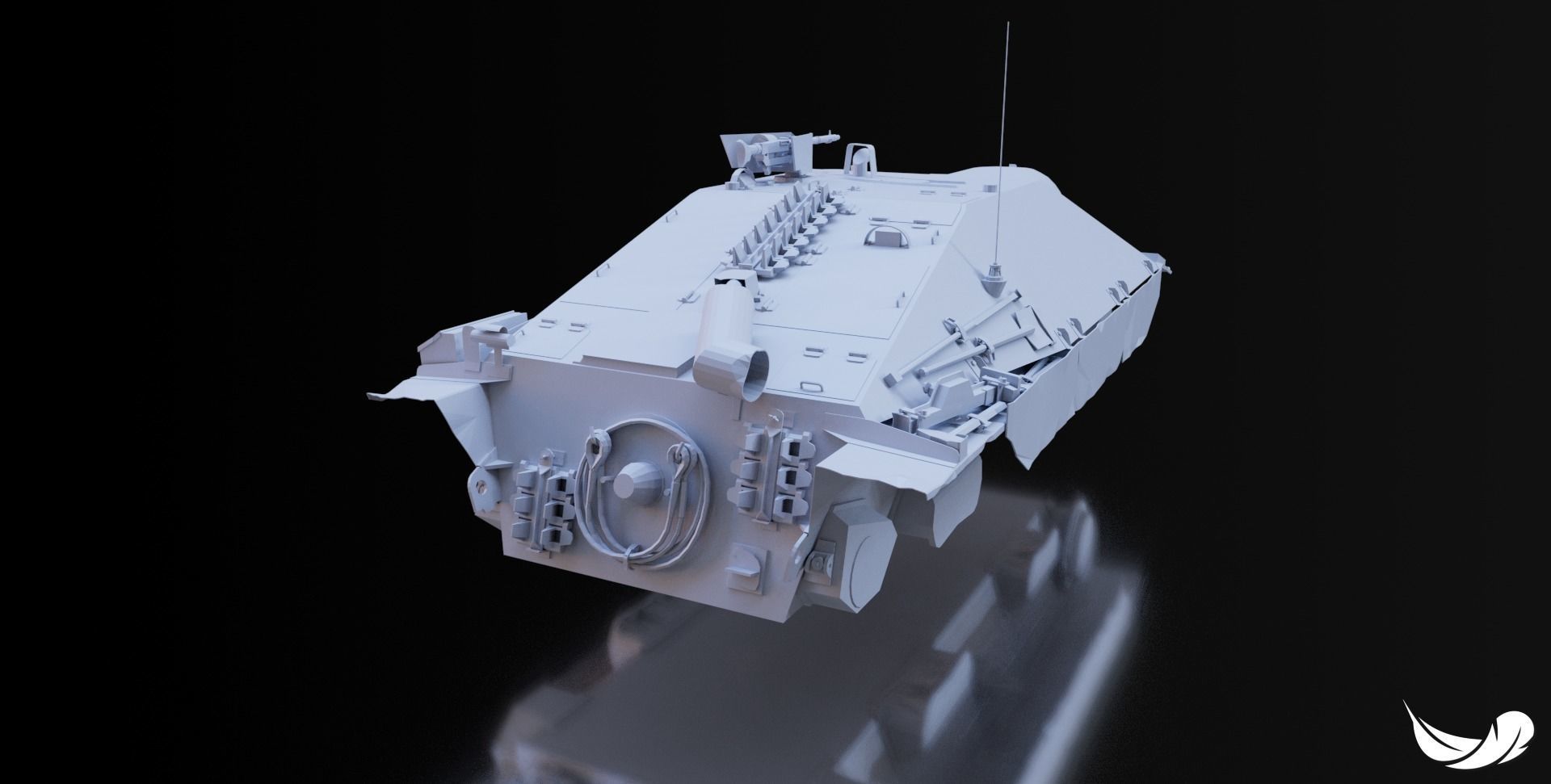 HETZER TANK - 1-35 - 1-50 - 1-72 3D print model_6