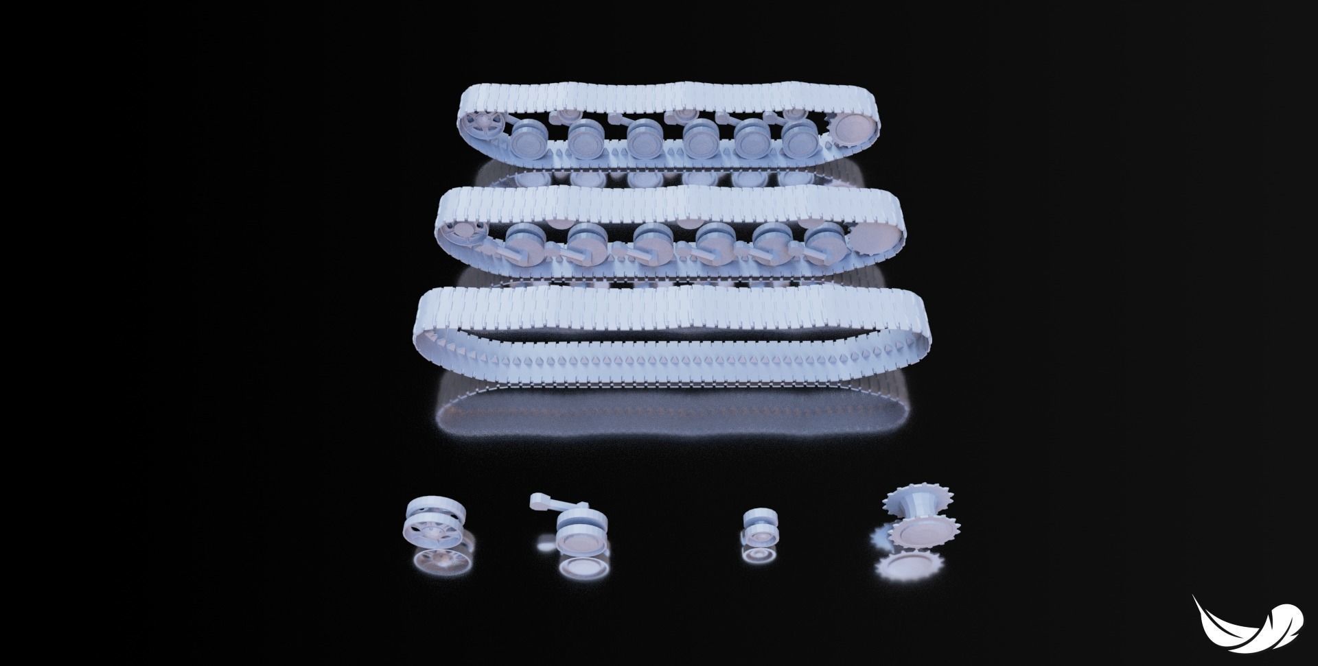 KV-2 TANK - 1-35 - 1-50 - 1-72 3D print model_9