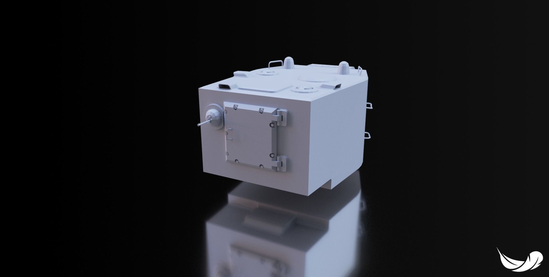 KV-2 TANK - 1-35 - 1-50 - 1-72 3D print model_6