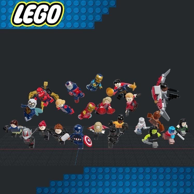 Lego - Avenger End Game Character 3D print model_2