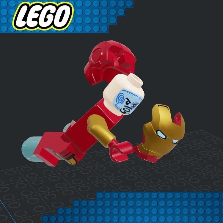 Lego - Avenger End Game Character 3D print model_1