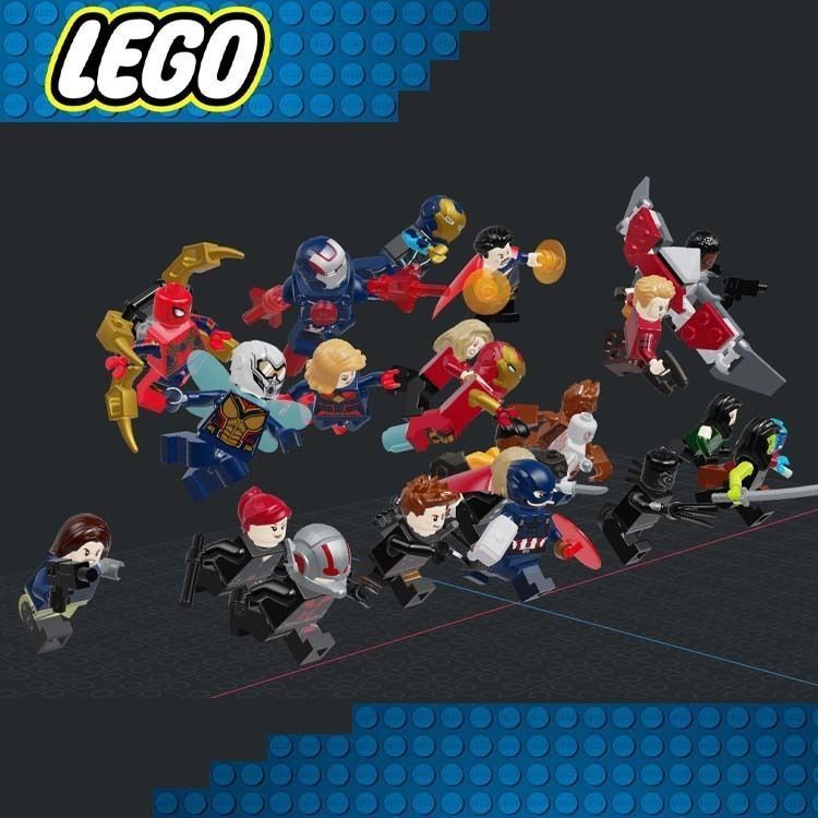 Lego - Avenger End Game Character 3D print model_4