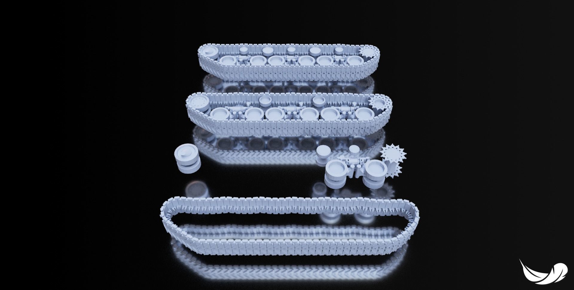 M4A3E8-SHERMAN TANK - 1-35 - 1-50 - 1-72 3D print model_9