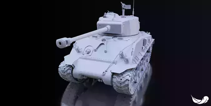 M4A3E8-SHERMAN TANK - 1-35 - 1-50 - 1-72