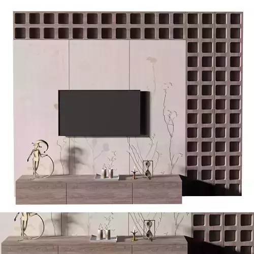 Tv wall unit 