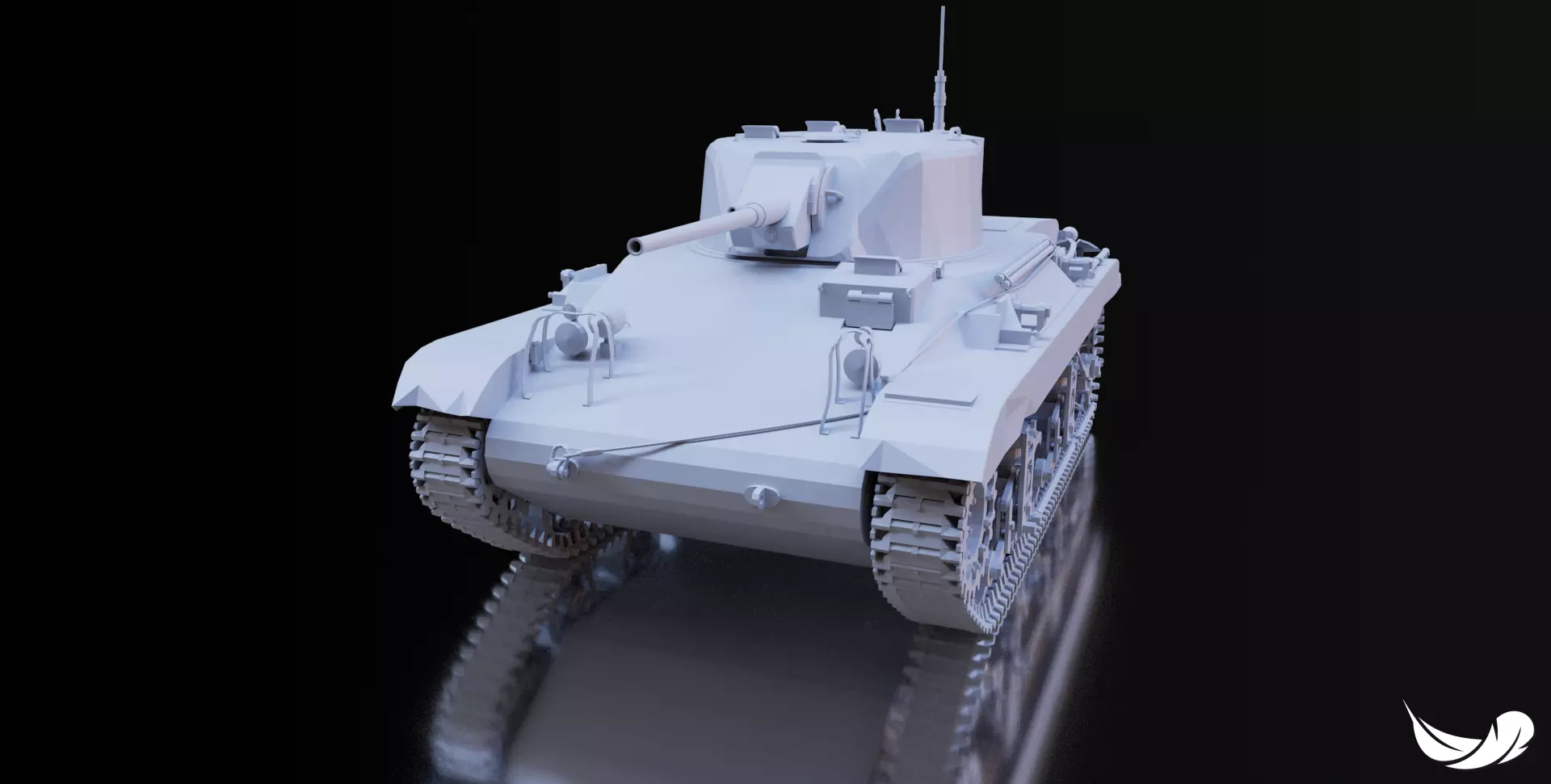 M22-LOCUST TANK - 1-35 - 1-50 - 1-72 3D print model