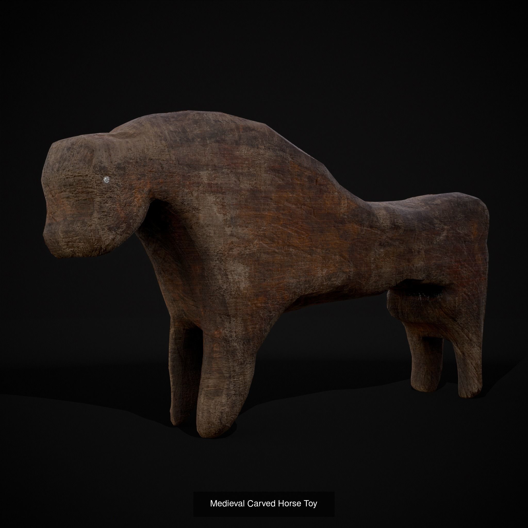 Medieval Toys Mix Three 3D Model Collection_9