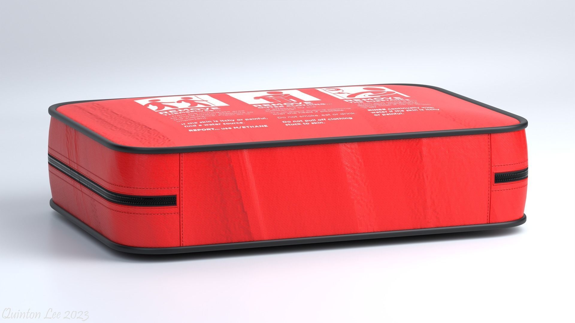 SP Parabag Decontamination Kit Low-poly 3D model_7