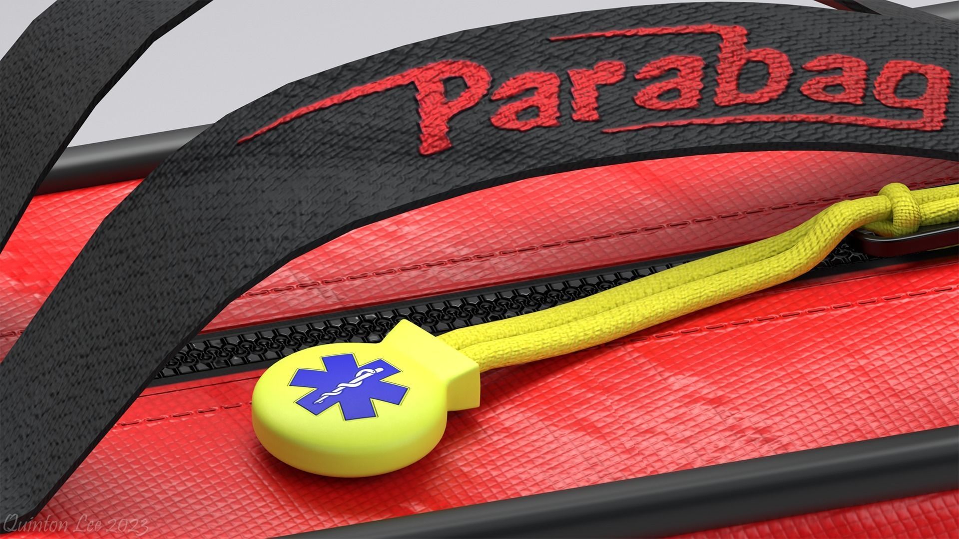 SP Parabag Decontamination Kit Low-poly 3D model_3