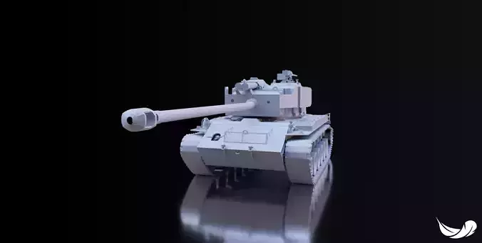 T26E4 SUPERPERSHING  TANK - 1-35 - 1-50 - 1-72