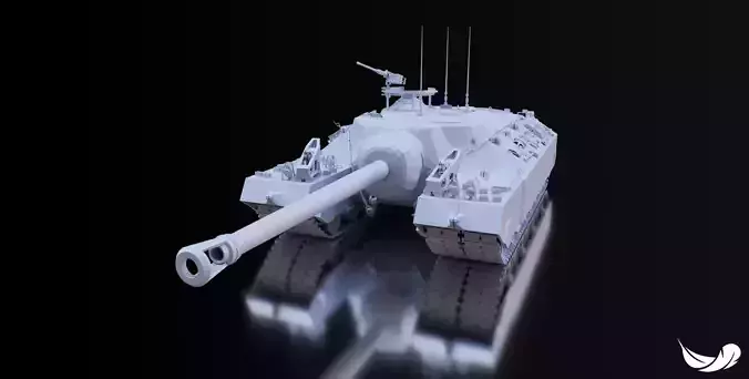 T28-T95 TANK - 1-35 - 1-50 - 1-72 3D print model