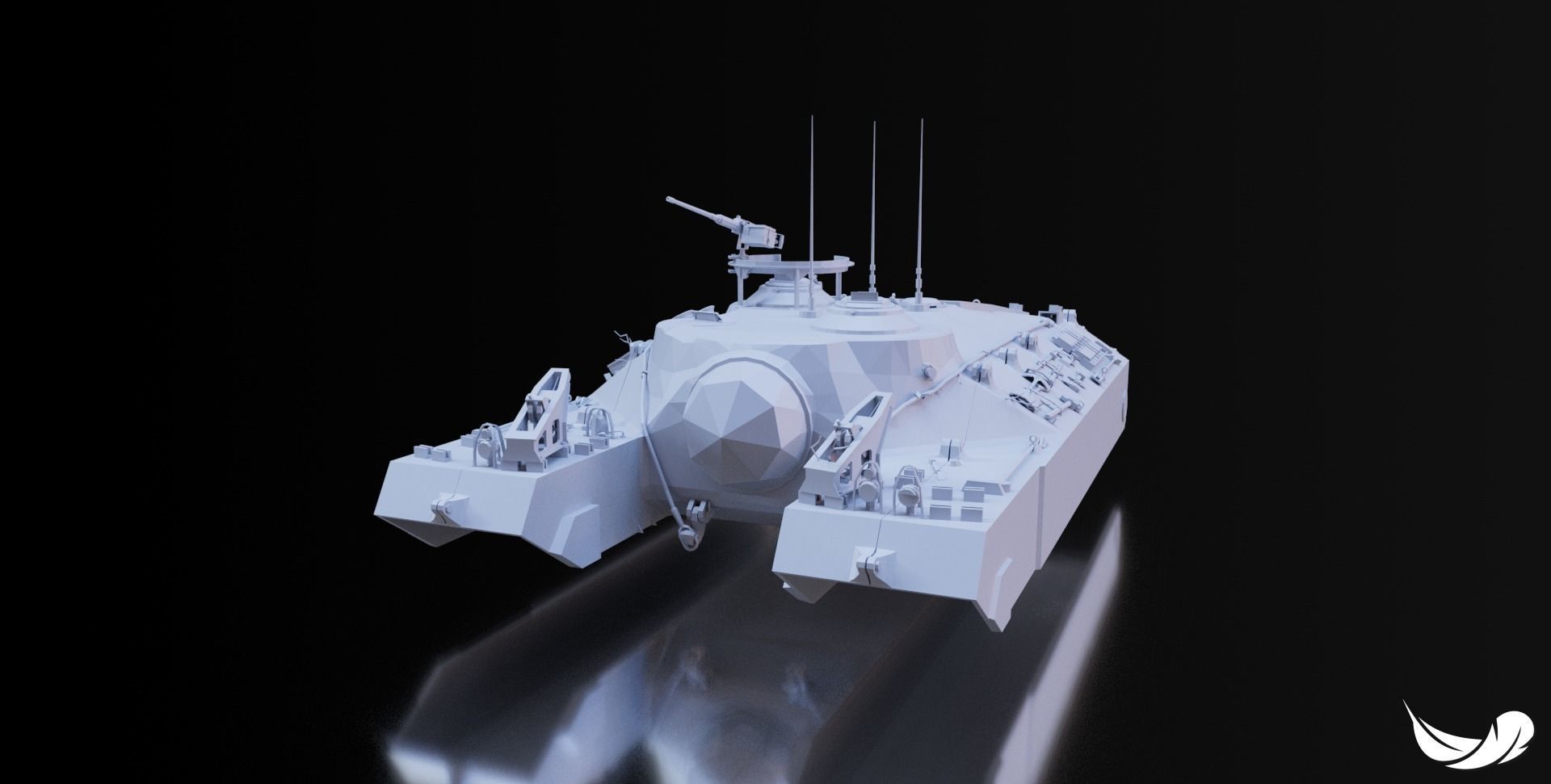 T28-T95 TANK - 1-35 - 1-50 - 1-72 3D print model_5
