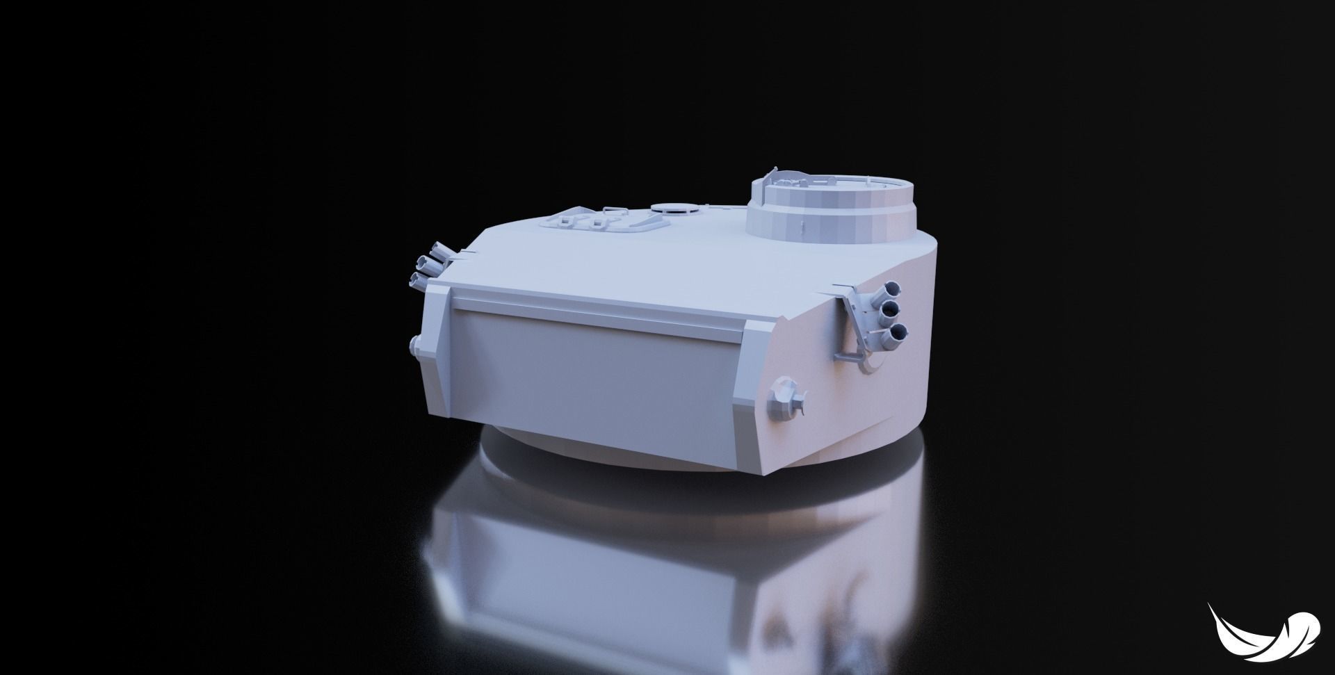 TIGER-1 TANK  - 1-35 - 1-50 - 1-72 3D print model_5