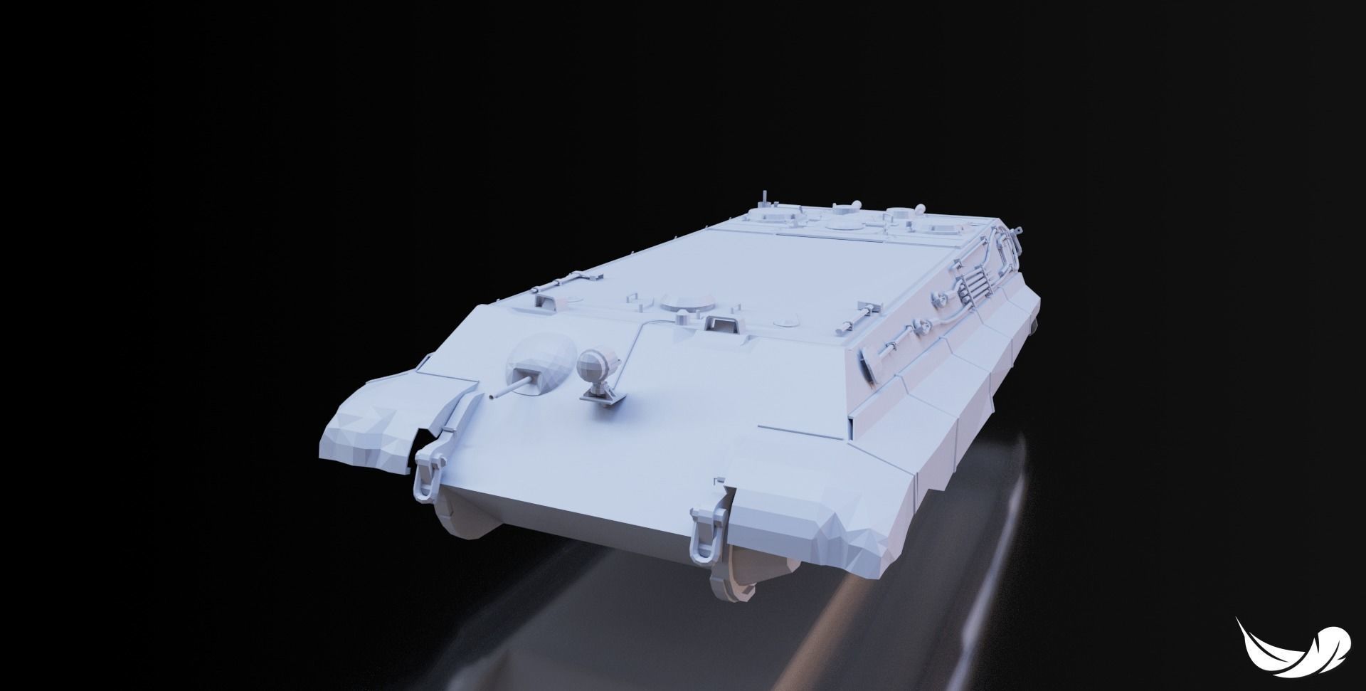 TIGER-2 TANK - 1-35 - 1-50 - 1-72 3D print model_7