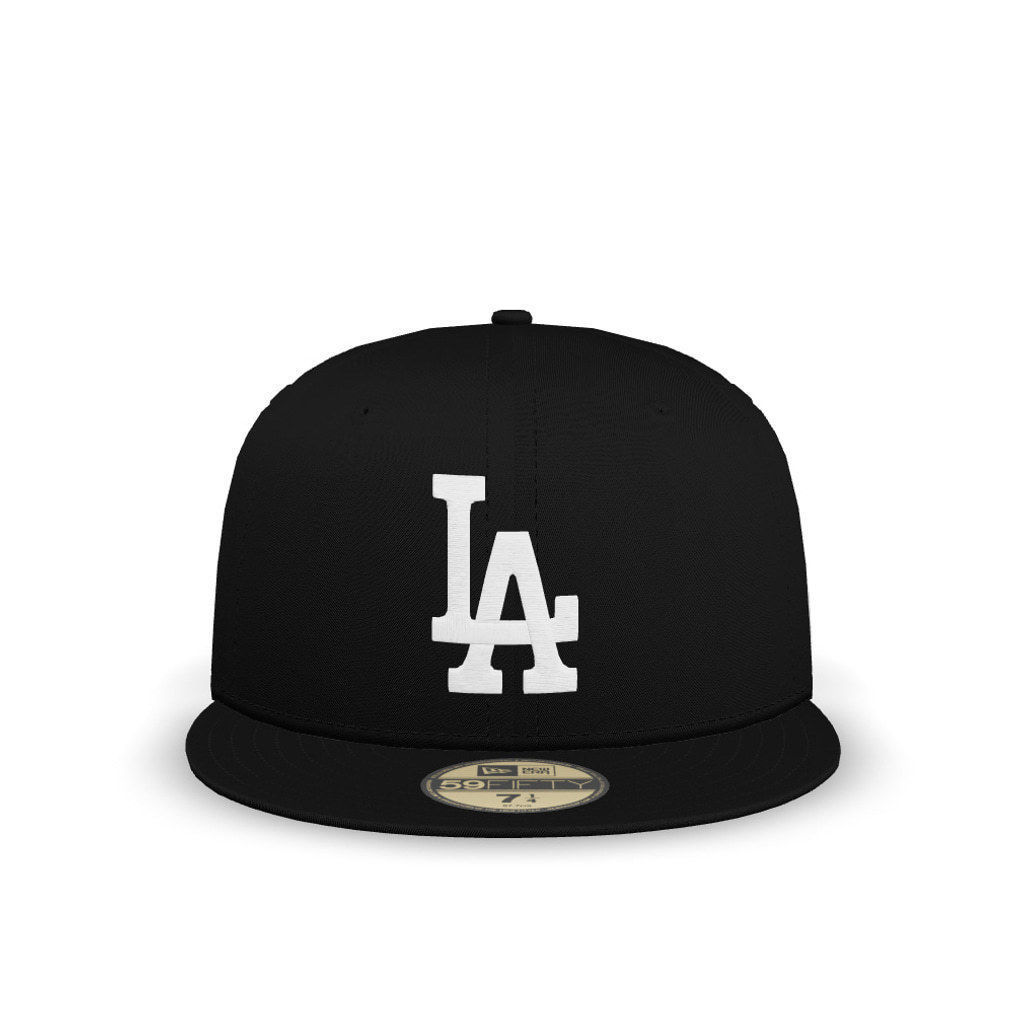 New Era MLB Los Angeles Dodgers Baseball Cap, One Size Fits Most cotton black type Vintage Second Hand