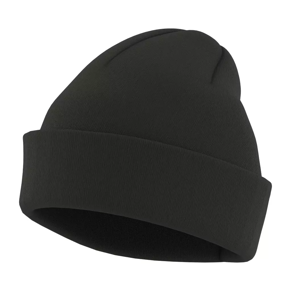 Black Beanie Winter Hat Low-poly 3D model
