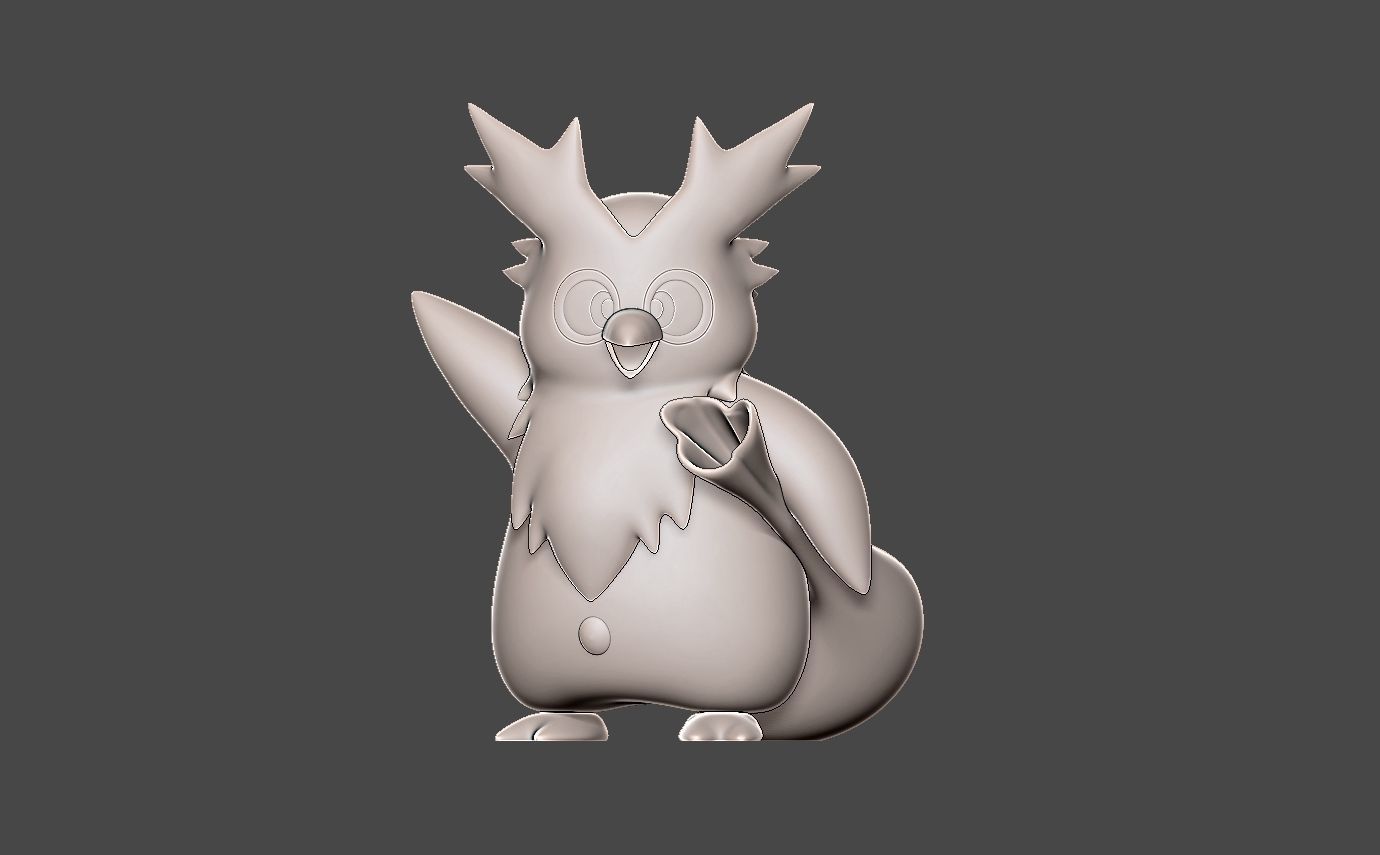  pokemon delibird 3D print model_6