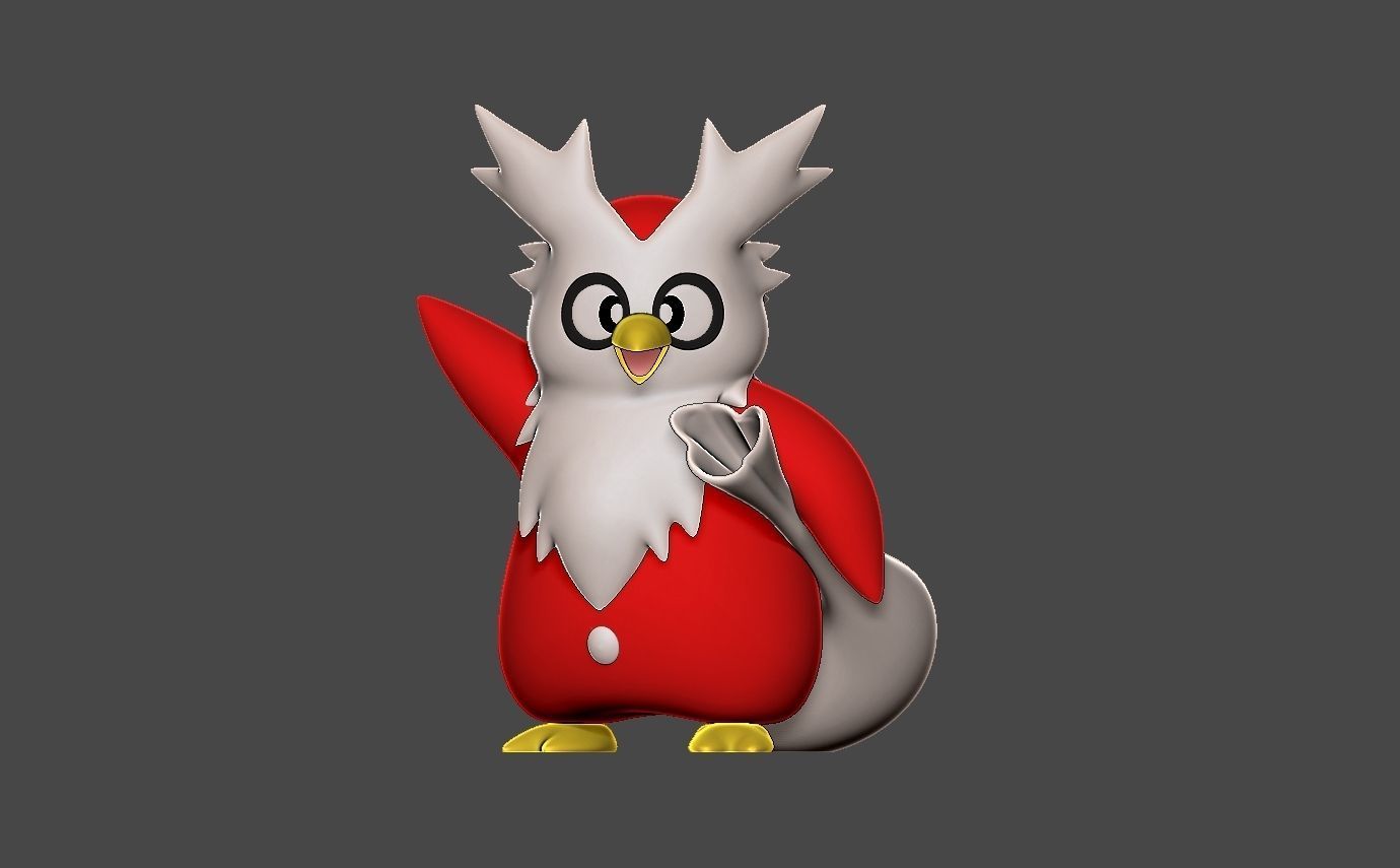 pokemon delibird 3D print model_1