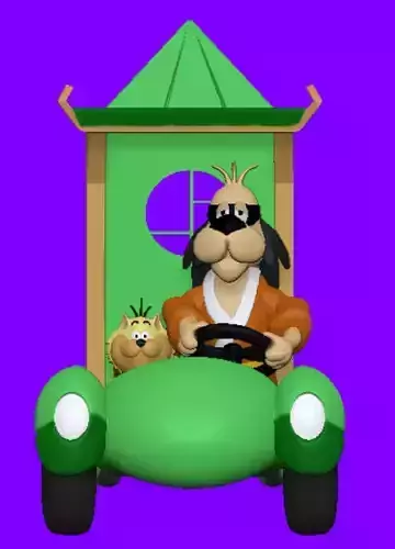 Hong Kong Phooey  3D print model