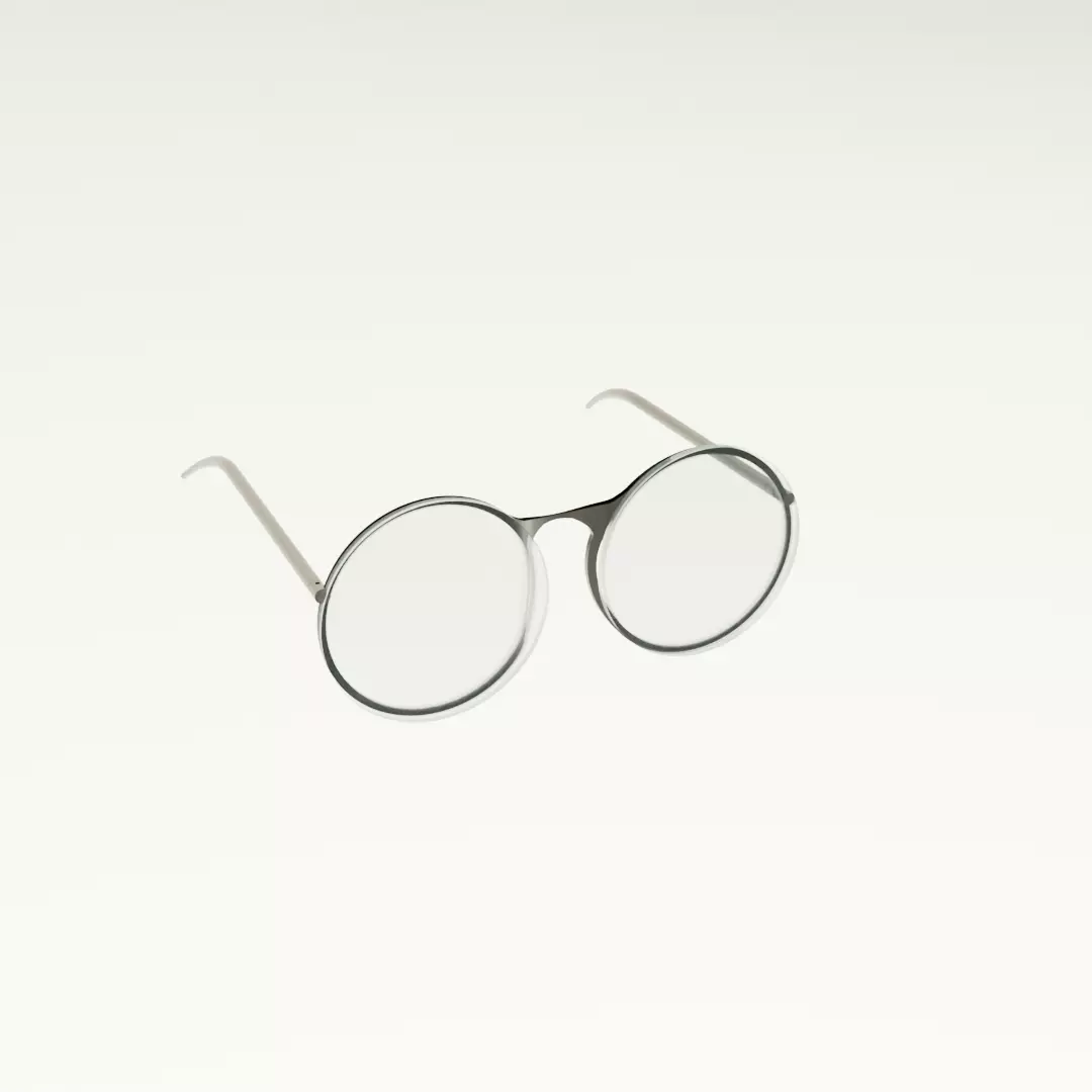 Apple Like Eyeglasses 3D model