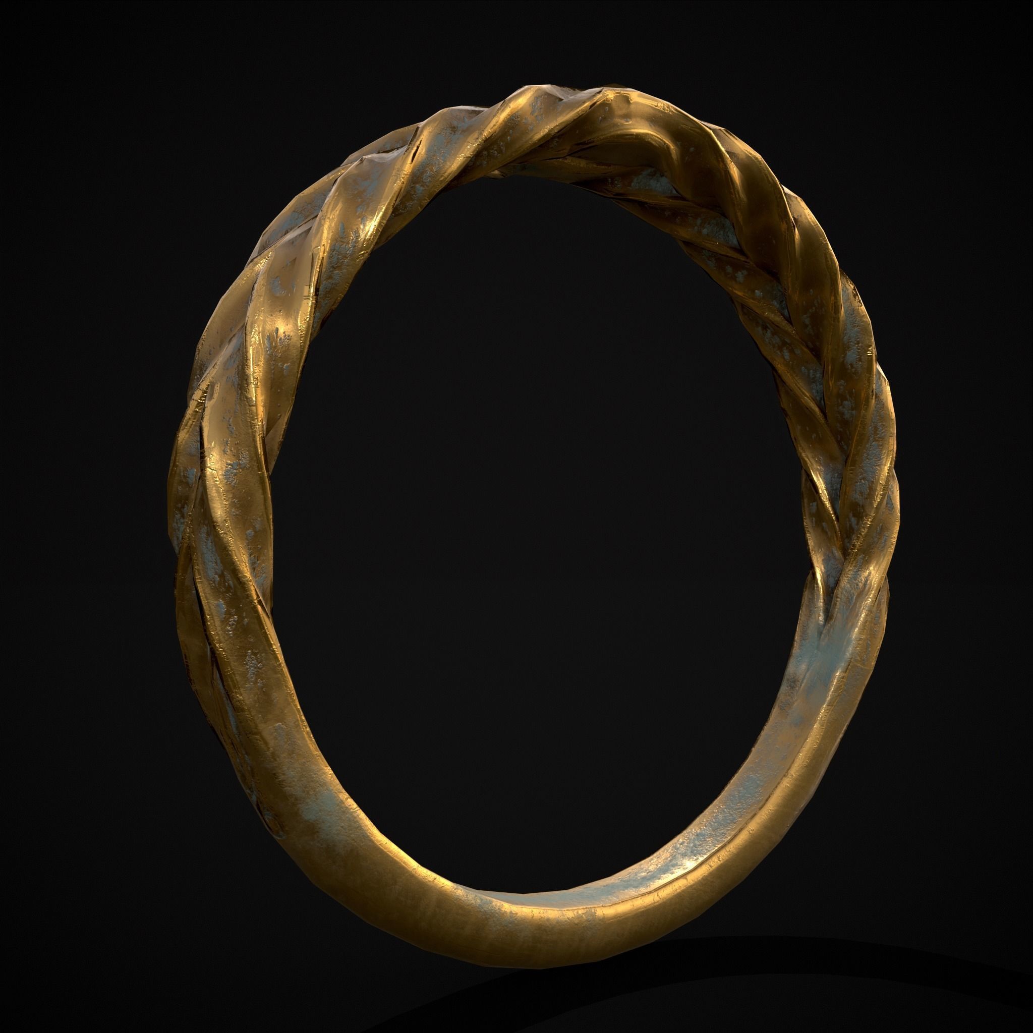 Medieval Rings Mix One 3D Model Collection_12