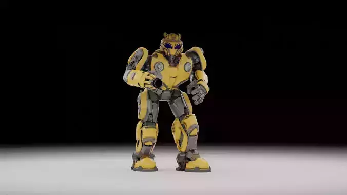 Bumblebee G1 from 2018 movie Free 3D model