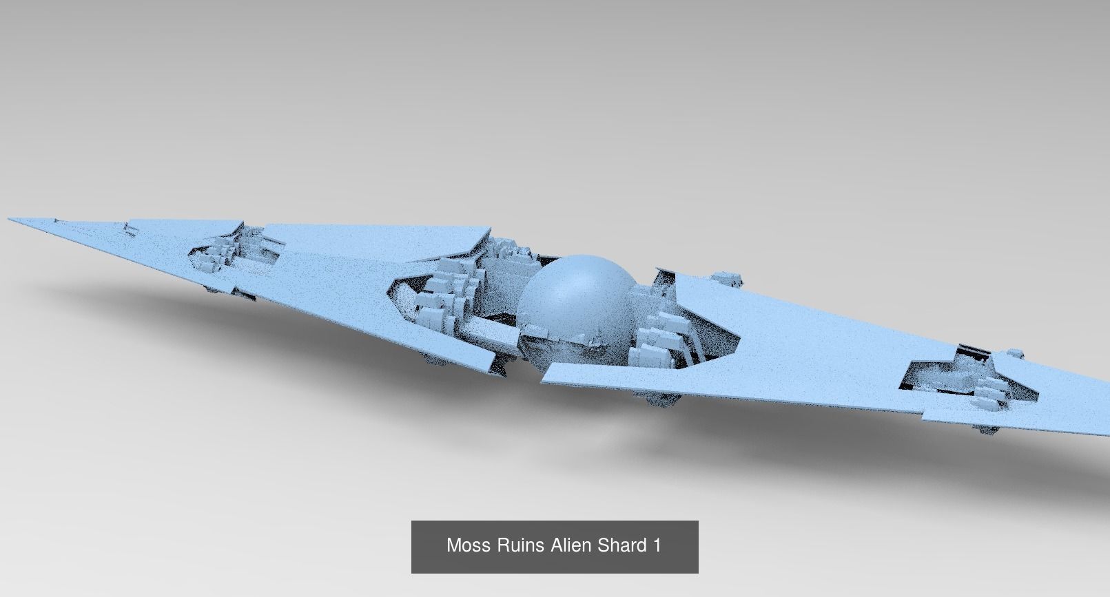 Alien Overgrown Tower Ruins collection _17