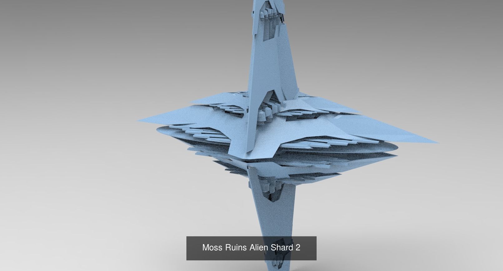 Alien Overgrown Tower Ruins collection _18