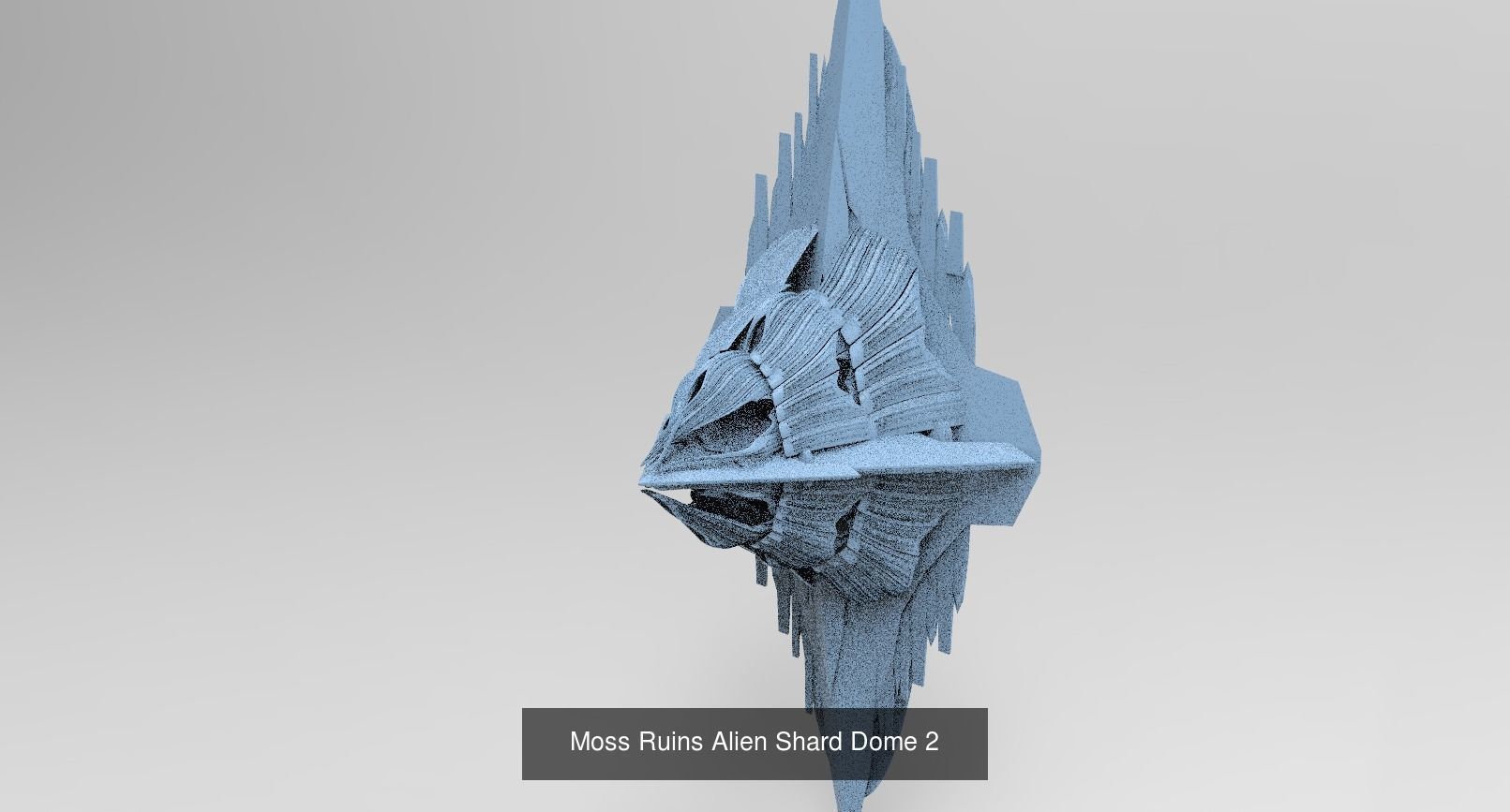 Alien Overgrown Tower Ruins collection _20